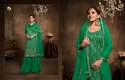 Trendy TUMBAA - RAAS Embroidered Georgette Ready Made Suit  thumb 7