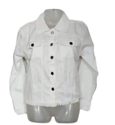 Casual Wear Ladies Full Sleeve Denim Jacket 