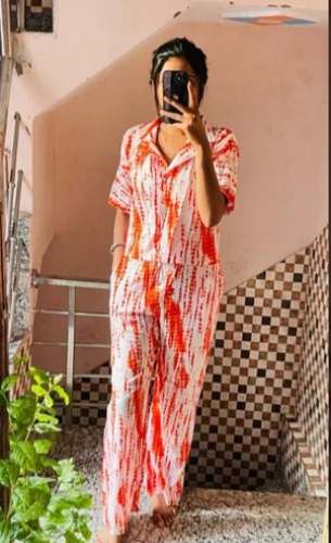 Ladies Designer Stand CollaCo Ord Set 