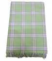 Green Checked Cotton Towel thumb 2