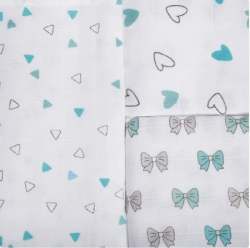 Organic Muslin Square Fabric