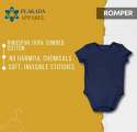 100% Cotton Plain Kids rompers thumb 1