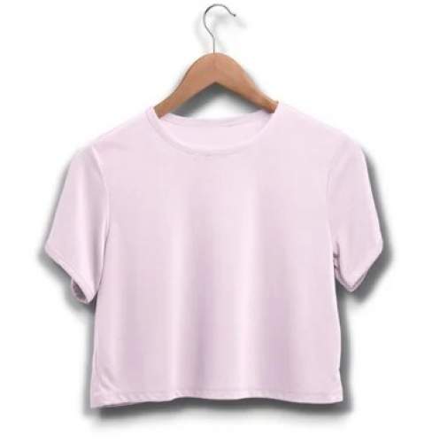 Half Sleeve Crop T shirt for Girls 