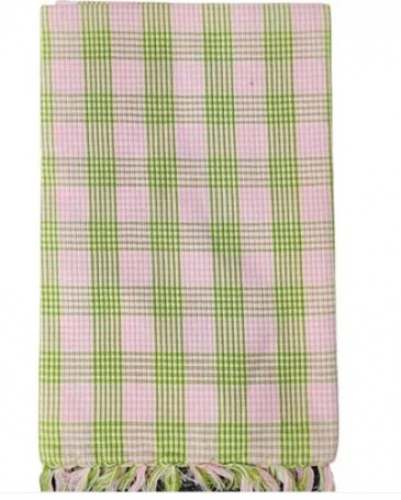 Checks Cotton Bath Towel by MS Shri Ram And Sons