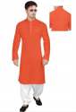 Rozana Men Cotton Daily Wear Kurta thumb 1