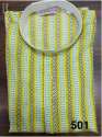 Yellow color cambric cotton printed mens kurta 