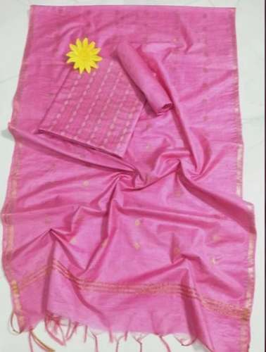 Fancy Katan Silk 3pcs Suit Material 