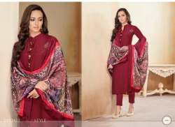  Heavy Jam Cotton With Handwork Jamswork Embroidery Work Full Stich kurtis 