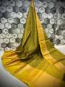 Designer Banarasi Kora Muslin Saree thumb 2