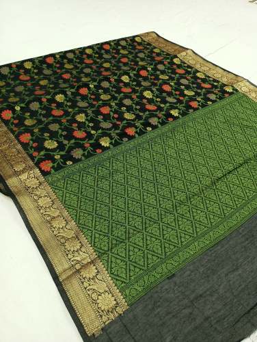 Pure Cotton Alfi Zari Patola Saree