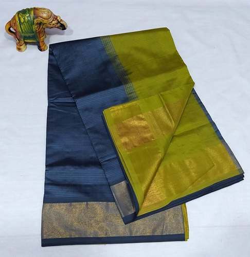 New Arrival of Plain Tissue Silk saree 