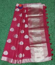 Traditional Banarasi silk Saree with Blouse