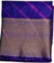 Fancy Blue Kota Silk Leheriya Saree  thumb 1