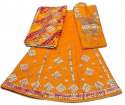 Mustard Yellow Rajputi Lehenga Choli