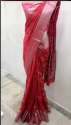Chanderi Tissue Saree For Women By HARINI Brand thumb 1