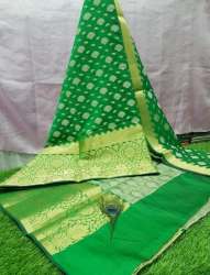 Cotton Banarasi Party Wear Saree For Women