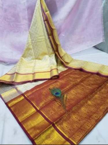 Multi Color Banarasi Silk Saree By Chetna Brand by Chetna Sarees