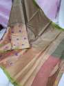 Party wear Banarasi Jacquard Silk Saree thumb 2