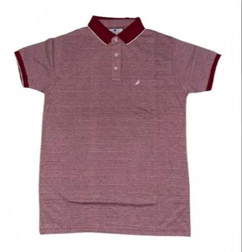 Polo Neck Plain Men tees by Paras Money Hosiery Factory