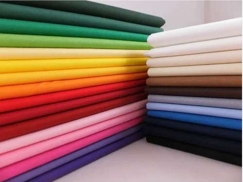 Multi color Poly Cotton Fabric by Oswal Nit Fab (India)