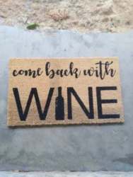 Bleached Printed Coir Mat