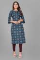 Cotton Printed Designer Fancy Kurtis