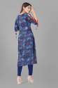 Cotton Printed Foiled Fancy Kurtis thumb 4