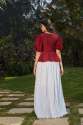 Flirr & Flare Imporatend fabric Crop Top Lehenga & Choli thumb 9