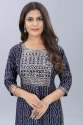 Latest Slub Cotton Bandhani Kurti Set  thumb 2