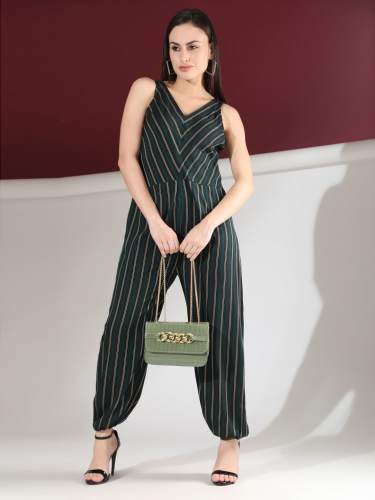 Pure Viscose Plain Dyed Western Wear Jumpsuits 