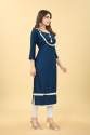 Ridhhi Linen Cotton Casual Kurti  thumb 6