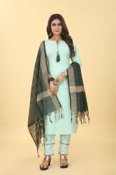 Sea Green 3pcs Kurti Set TWINKLE by Golaviya House