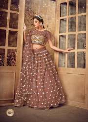 Soft Net Thread & Mirror work Lehenga choli