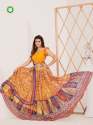 Trendy Floral Navratri Silk Printed Lehenga Choli thumb 6