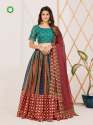 Trendy Floral Navratri Silk Printed Lehenga Choli thumb 8