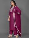 Viscose Rayon blend Embroidery work Kurta & Pant with dupatta Set thumb 15