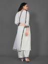Viscose Rayon blend Embroidery work Kurta & Pant with dupatta Set thumb 3