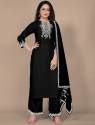 Viscose Rayon blend Embroidery work Kurta & Pant with dupatta Set thumb 7