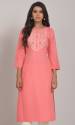 Women Sequence Embroidery Cotton kurti thumb 10