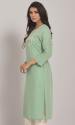 Women Sequence Embroidery Cotton kurti thumb 17