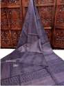 Purple Party Wear Bhagalpur Cotton Saree