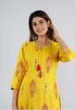 Suyash Cotton Festive Wear Rayon Kurtis Pant Dupatta Set  thumb 3