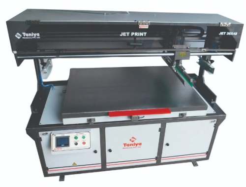 Jet Print Screen Printing Machine by Taniya Machinery Private Limited