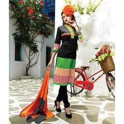 Span  Embroidery Salwar Suits