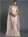 Multi color designer Ready To Wear Saree 
