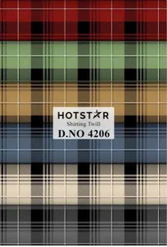 Multi color Twill Cotton Printed Fabric