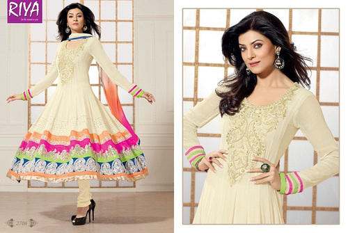 Wedding wear Anarkali Ladies Suit  by Riya Designers