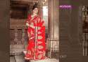 Wedding wear Embroidered Work Saree
