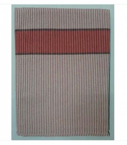 Border Stripe Pure Cotton Blankets by Saagar Tex