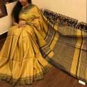 party-wear-pure-tussar-silk-mustard-color-saree
